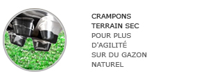 Le Club Crampons Terrain Sec